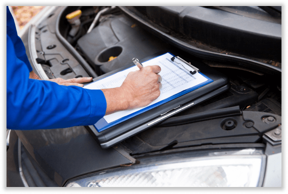 Thumbs up from car window